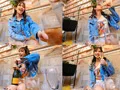 理想的なギャルが酒を飲むと豹変してエロティックなま☆こよだれ汁を垂らしながら生のオチ●ポを待ち、美脚がガクブル痙攣する姿はたまらなくエロティックでヤリマン サンプル1